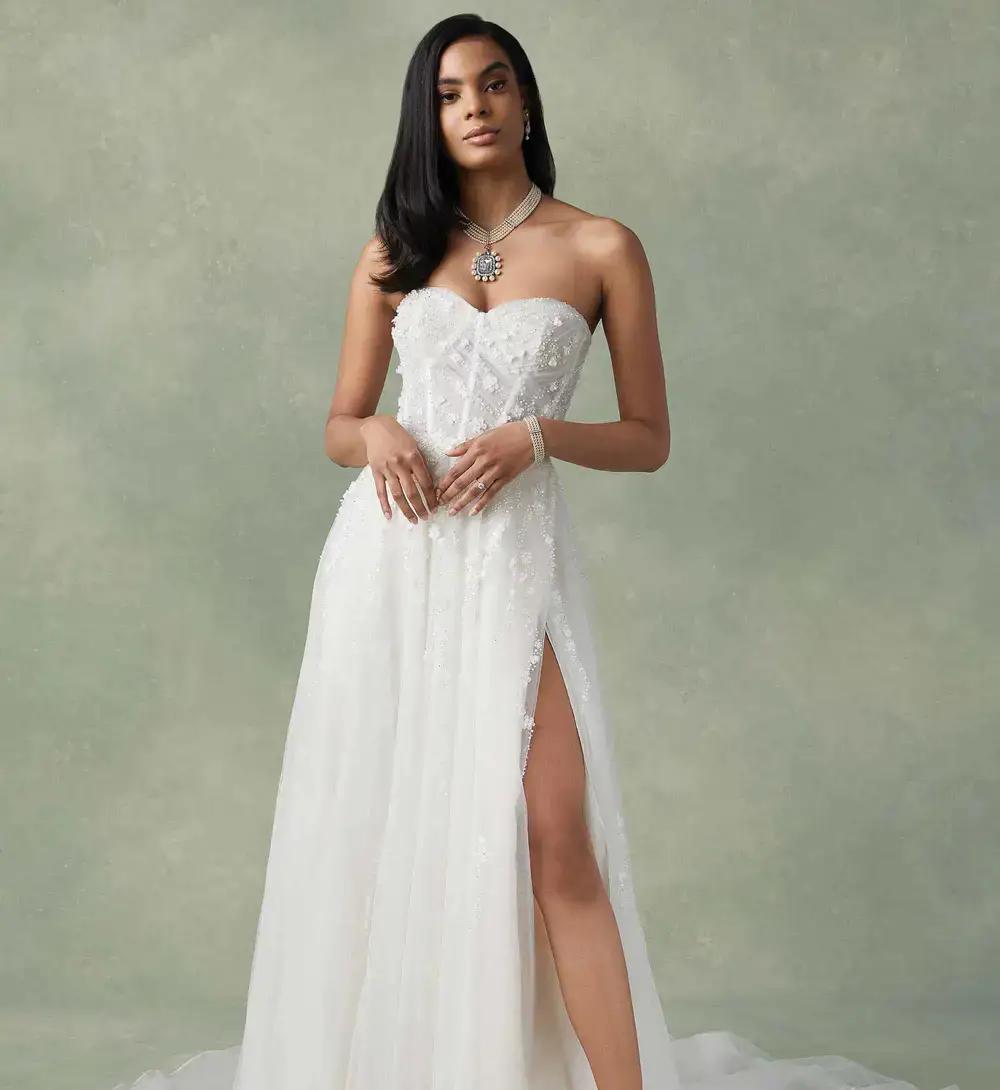 Two in One: Beautiful Beaded and Lace Wedding Dresses Image