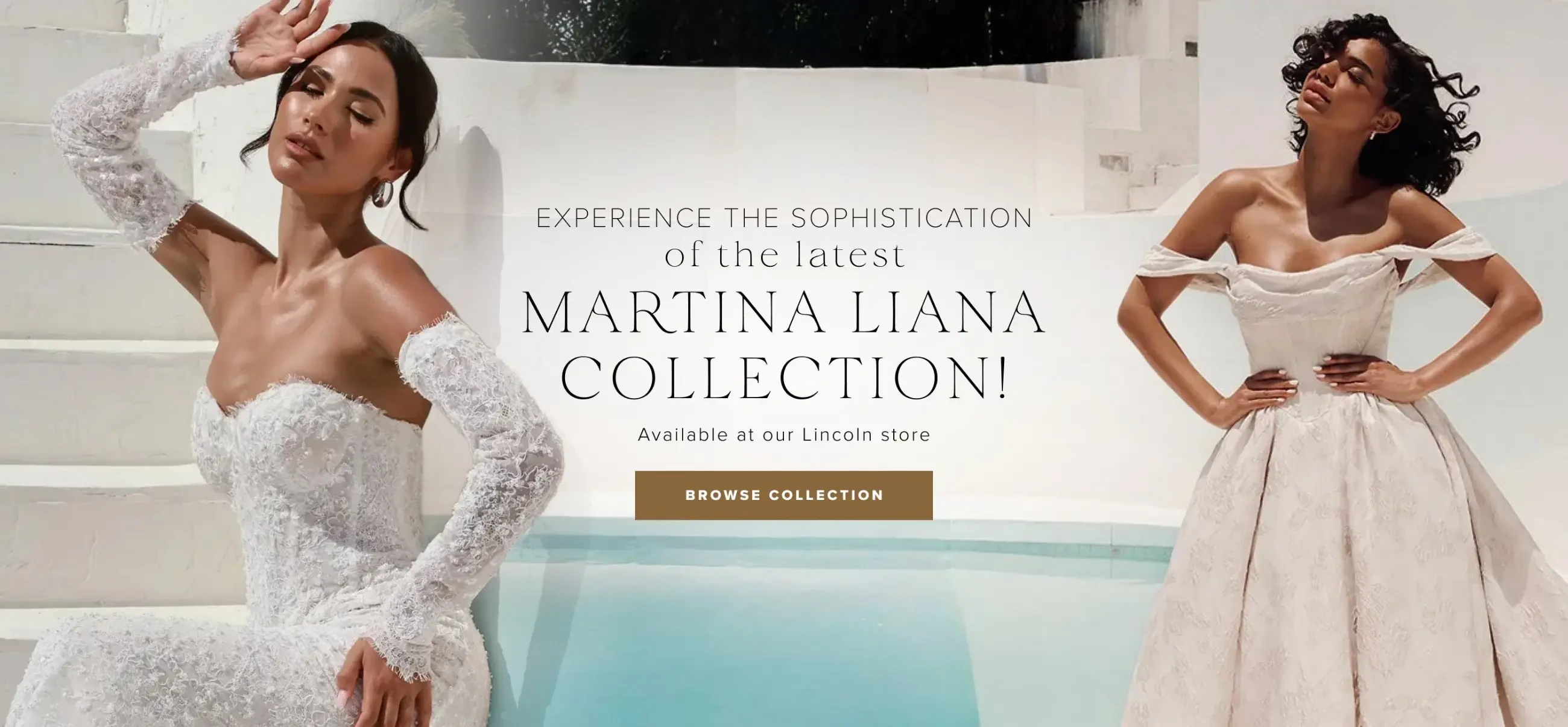 Martina Liana Trunk Show Banner for Desktop