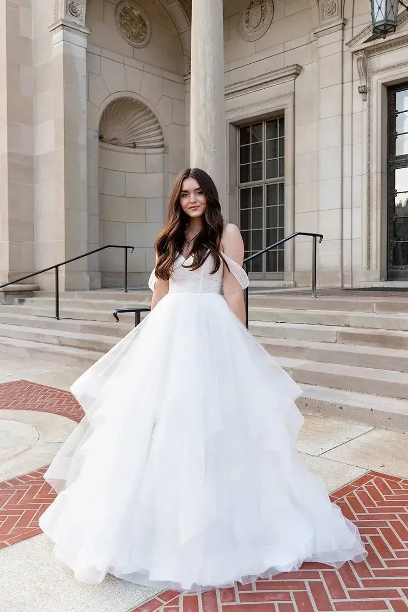 Stella York 7600 tulle ball gown